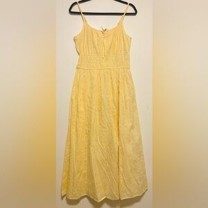 Jessica Simpson Yellow Sun Dress